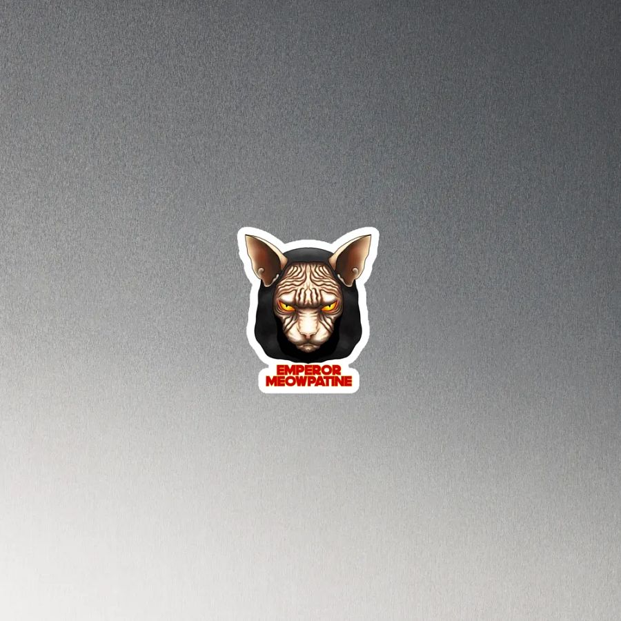 Emperor Meowpatine Magnet product image (2)