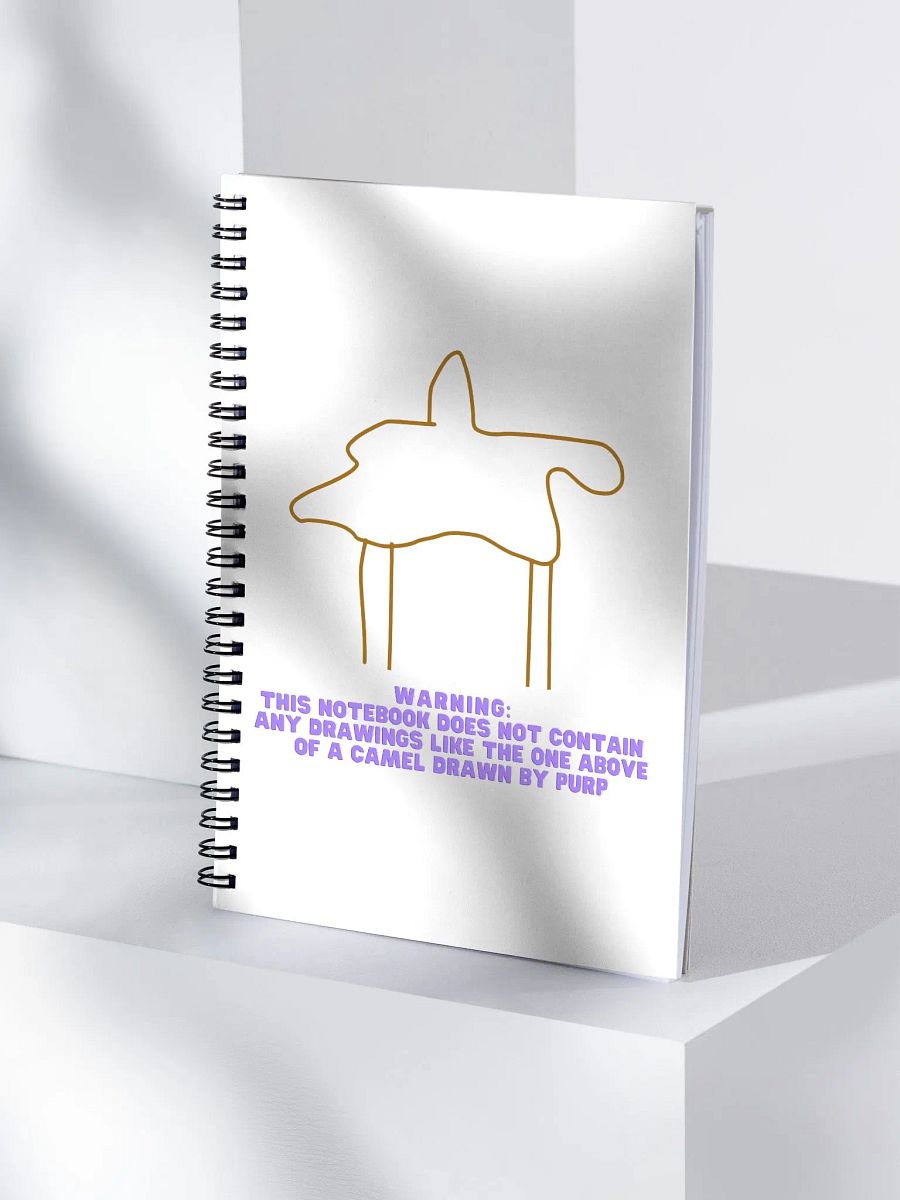 The Infamous Camel Notebook product image (4)
