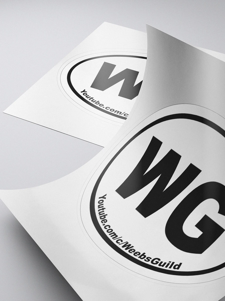 Weebs Guild Bumper Sticker product image (4)