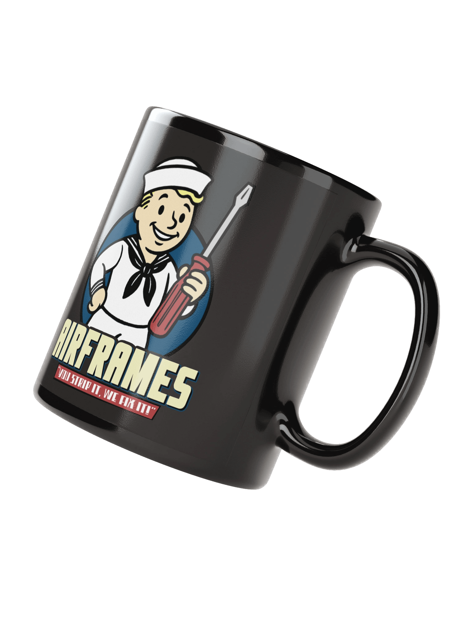 "AIRFRAMES: Strip it" Mug product image (3)