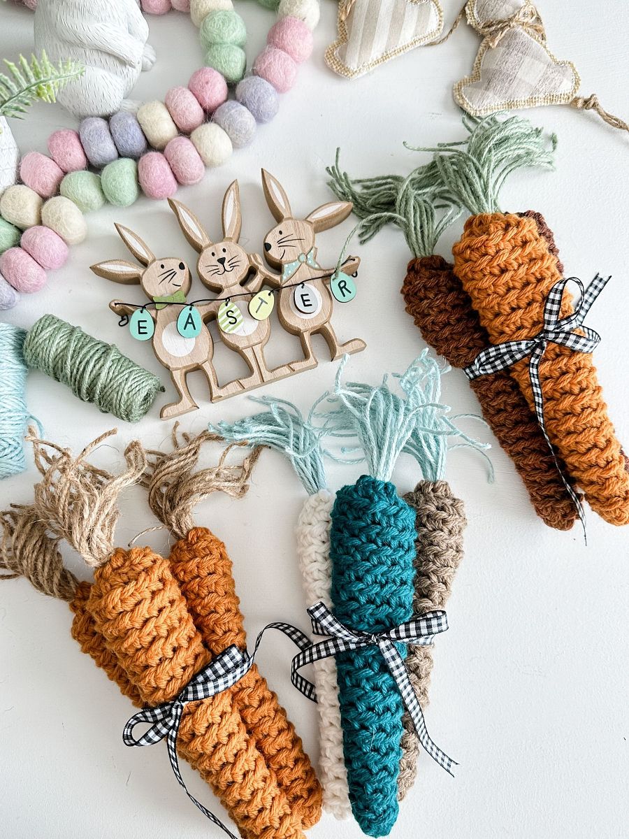 Rustic Farmhouse Carrots Crochet Pattern product image (6)