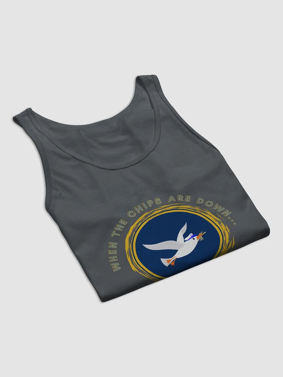 When the Chips are Down I Pick Them Up! Tank Top in Dark Colours product image (40)