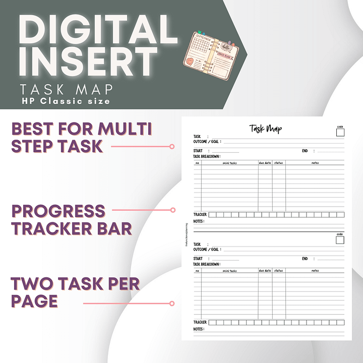 Task Map - Manage Big Tasks Easily | HP Classic Size product image (1)