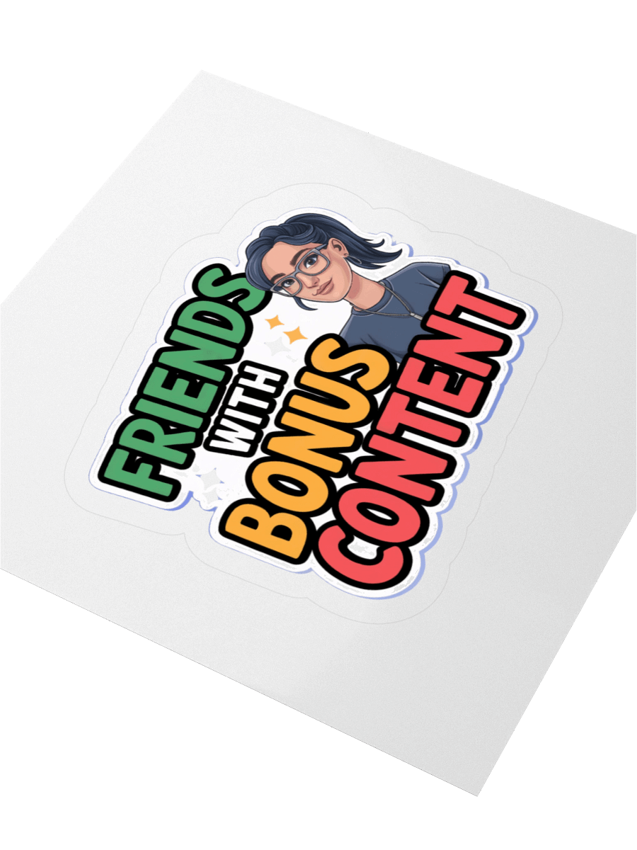 Friends with bonus content stickers product image (9)