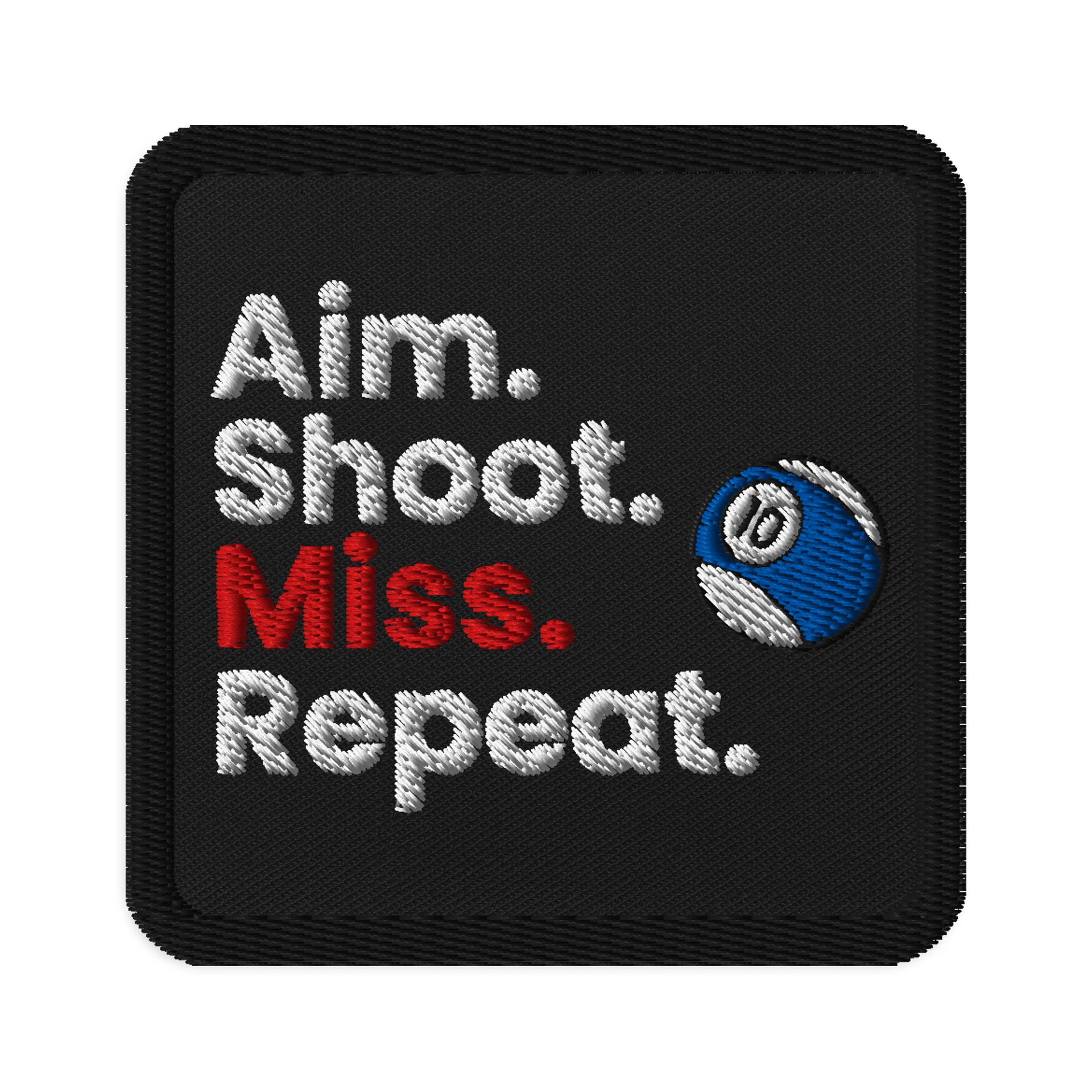 10-ball Pool Life Patch (Black) product image (1)