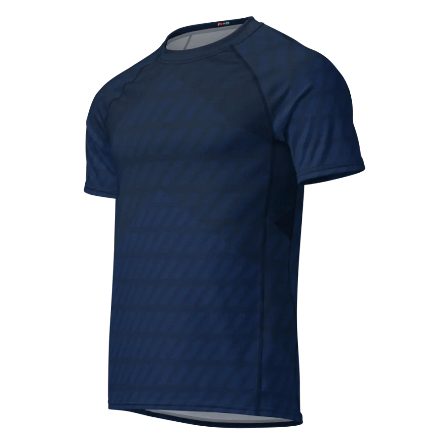 Symmetry Blue Men's Rash Guard product image (1)