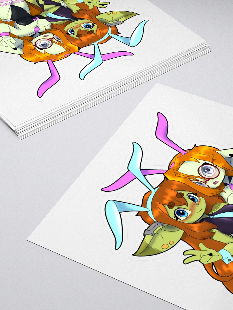 Two Bunny Gobs sticker product image (11)