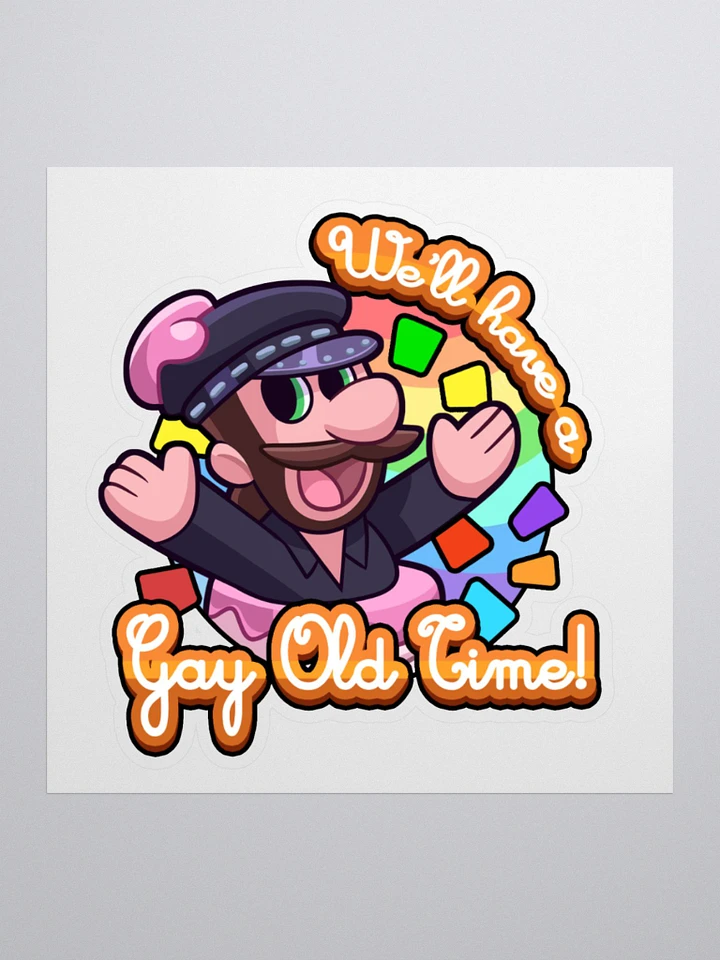 Gay Old Time: Sticker product image (1)