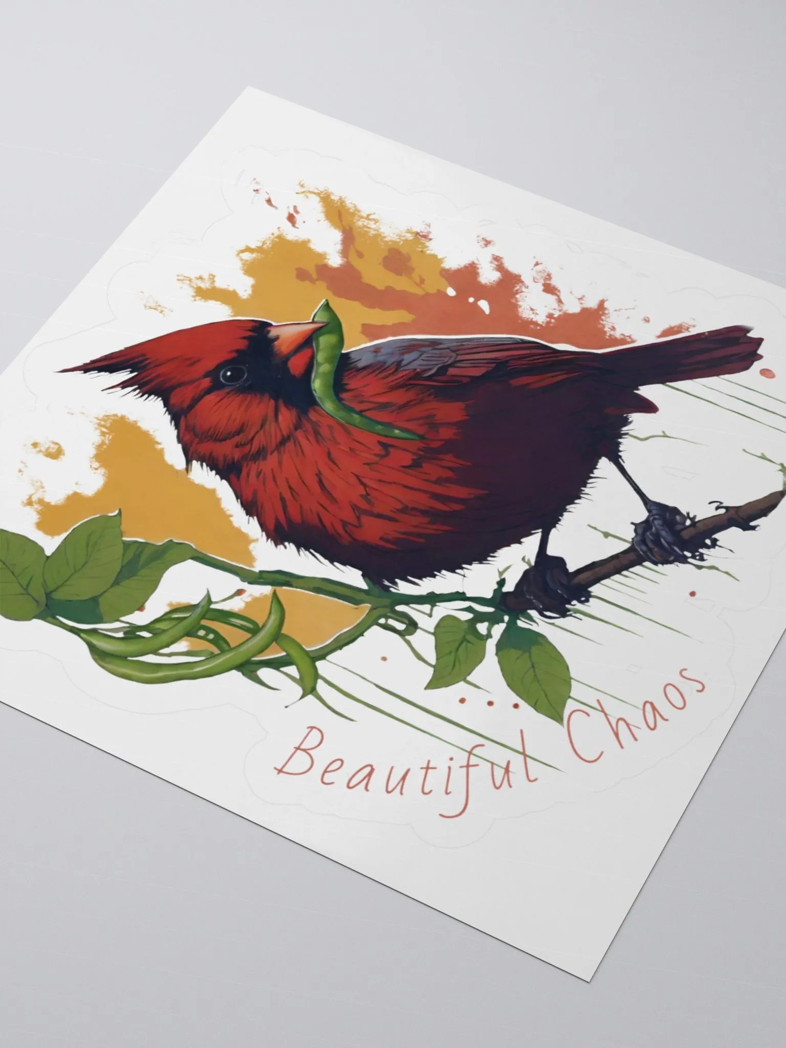 Beautiful Chaos | Green Bean Thief - Sticker product image (3)