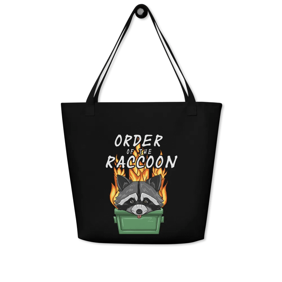 Order of the Raccoon Stay Trashy Tote bag product image (8)