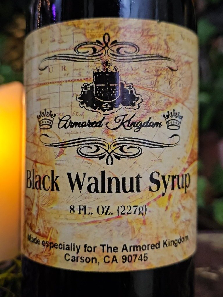 The Armored Kingdom Gourmet Black Walnut Syrup (8oz) product image (3)