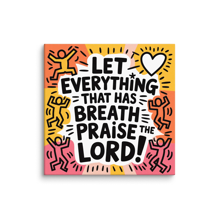 Psalm 150:6 Canvas Home Decor product image (3)
