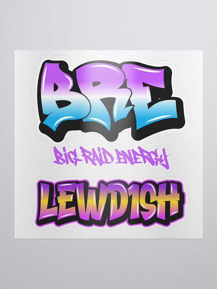 Lewd1sh BRE stickers product image (1)