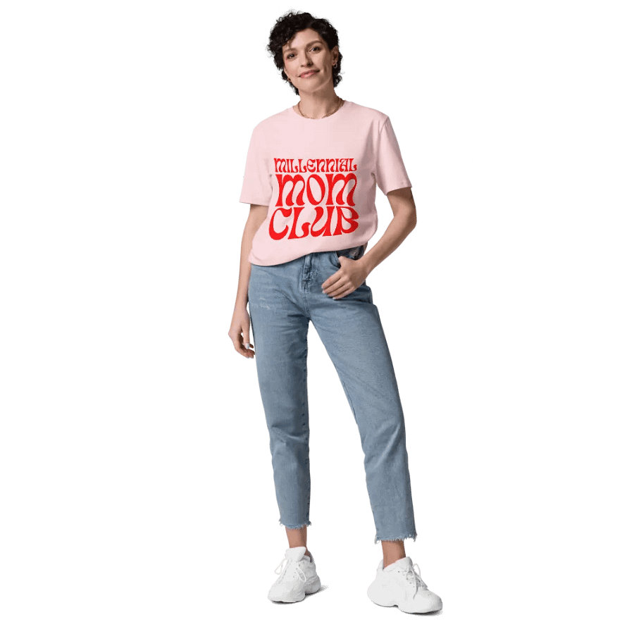 Millennial Mom Club Organic Cotton Tee product image (79)