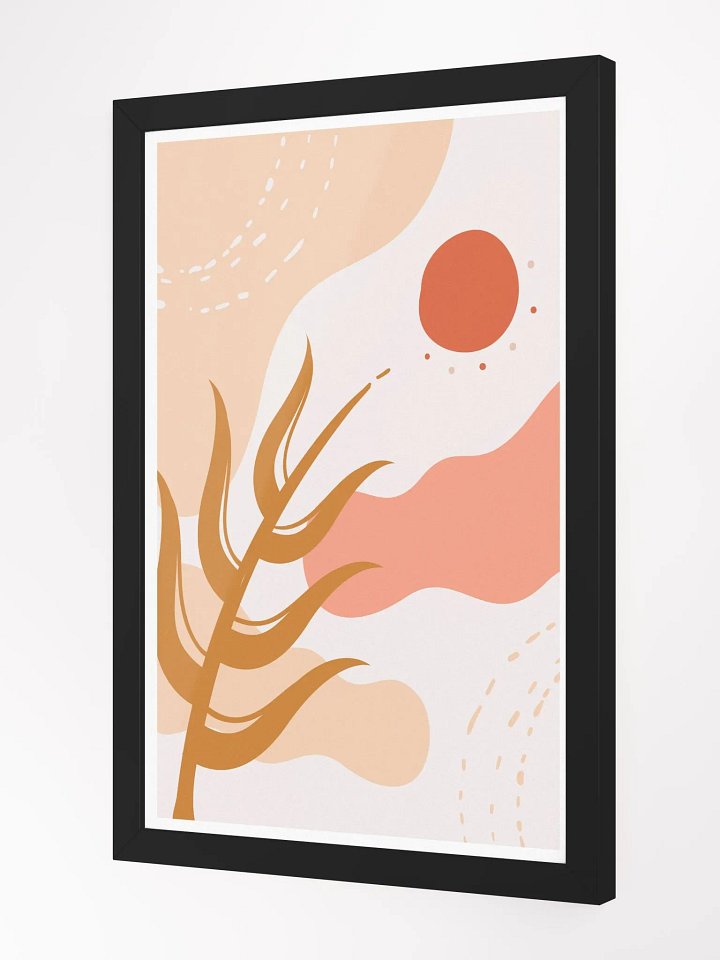 Ethereal Flora Framed Matte Poster product image (12)