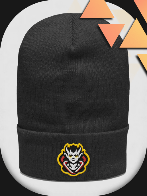 ISOL▲TION — SHINOMA EMBLEM — CUFFED BEANIE — COLORED product image (1)