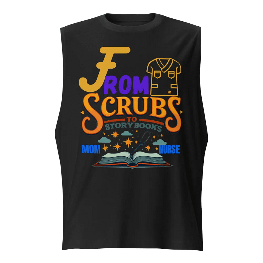 Scrubs to Storybooks Muscle Tank product image (1)