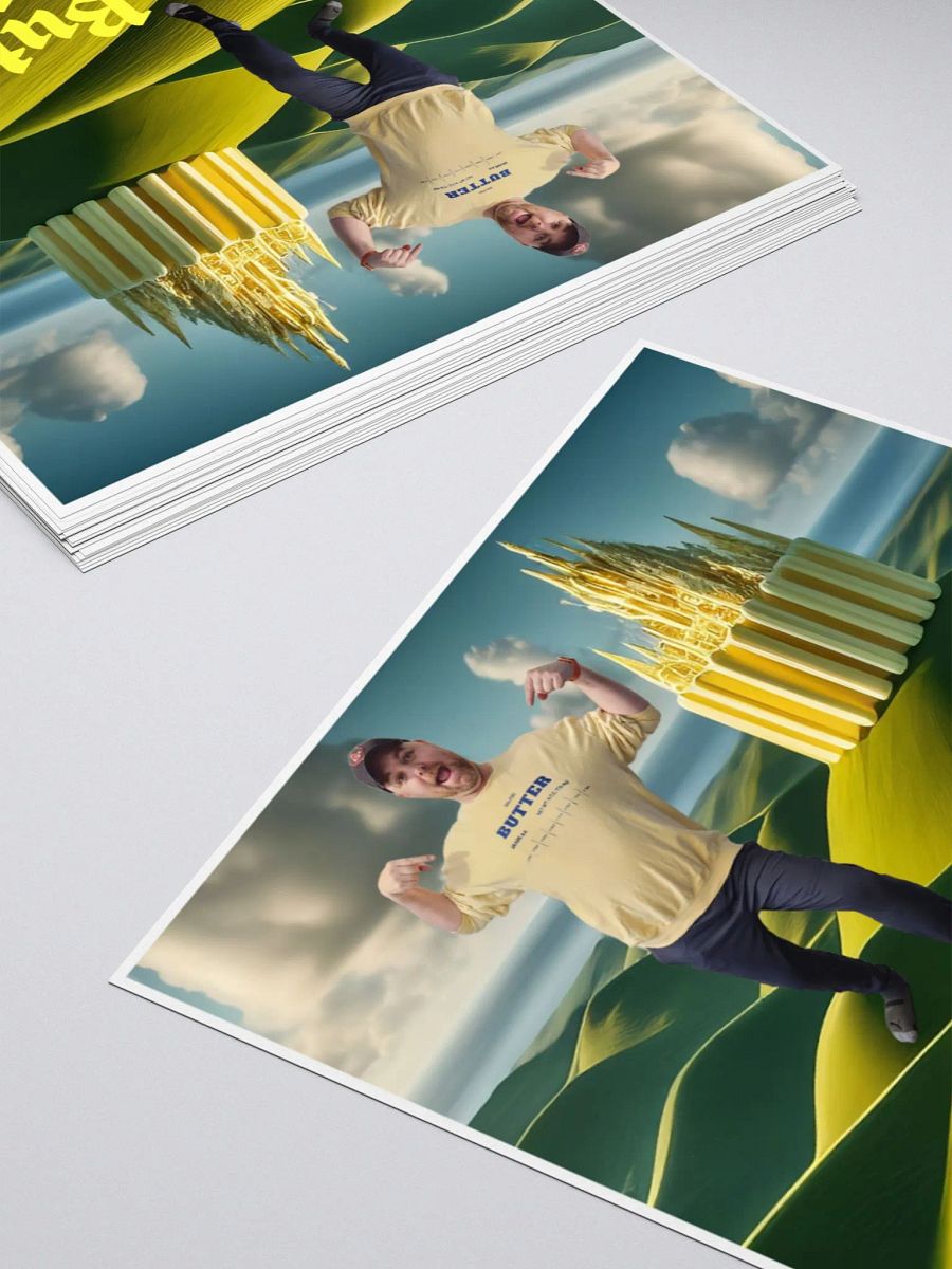 Maverick's Hangar Butter Kingdom Kiss Cut Sticker product image (7)