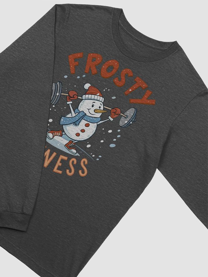 Frosty Fitness Snowman Long Sleeve Tee product image (2)