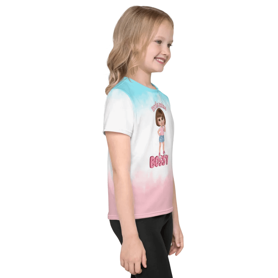 Little Miss Bossy All-Over Print Kids T-Shirt product image (5)