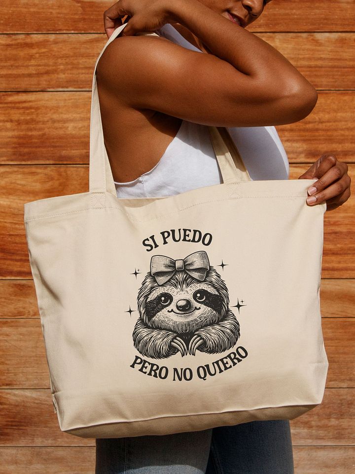 Si Puedo Pero No Quiero Tote Bag product image (1)