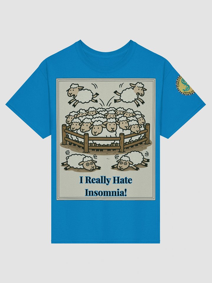 I Really Hate Insomnia (Both) Gildan Heavyweight T-Shirt Colors (2) product image (5)