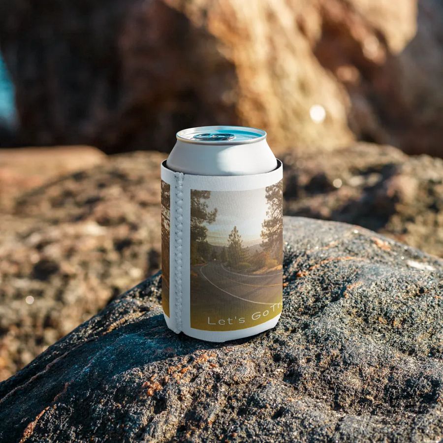Let's Travel Can Cooler product image (9)