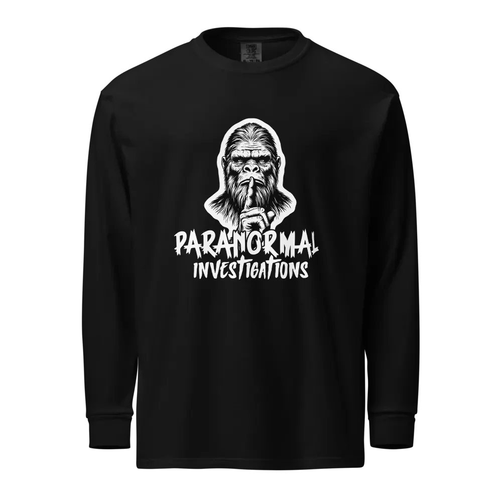 Shhh Sasquatch Long Sleeve Shirt product image (1)
