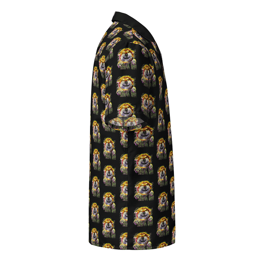 "HI" SHIBA INU Hawaiian Shirt product image (4)