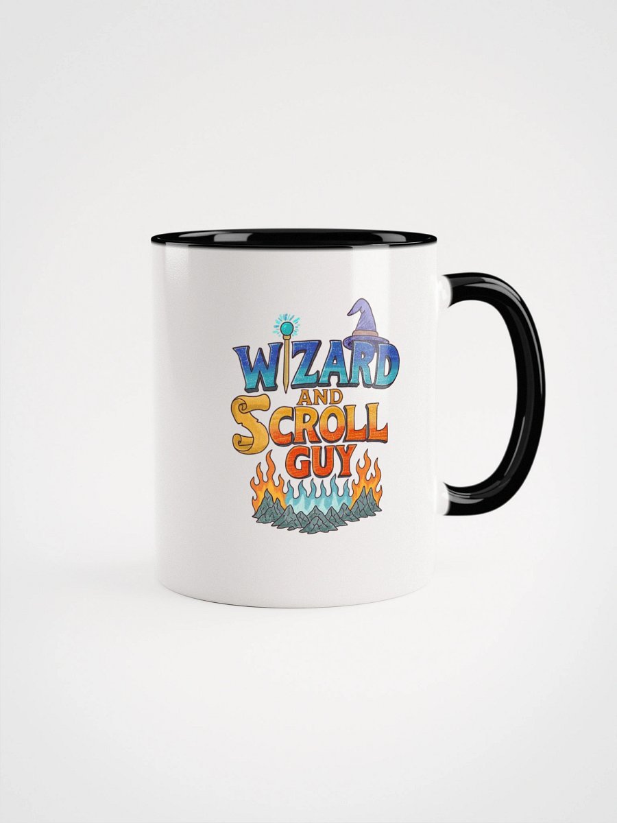 Wizard and Scroll Guy - Logo Coffee Mug product image (1)