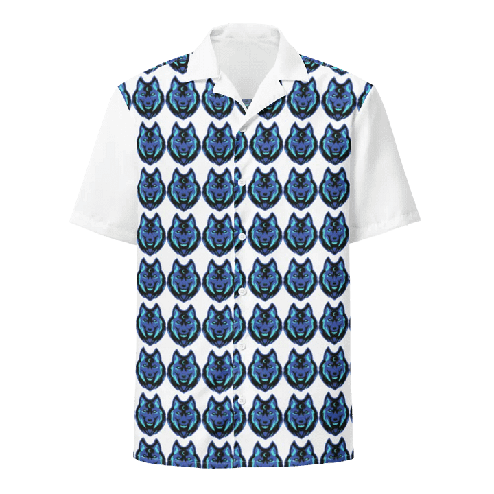 Lunar Wolf Hawaiian Shirt product image (1)