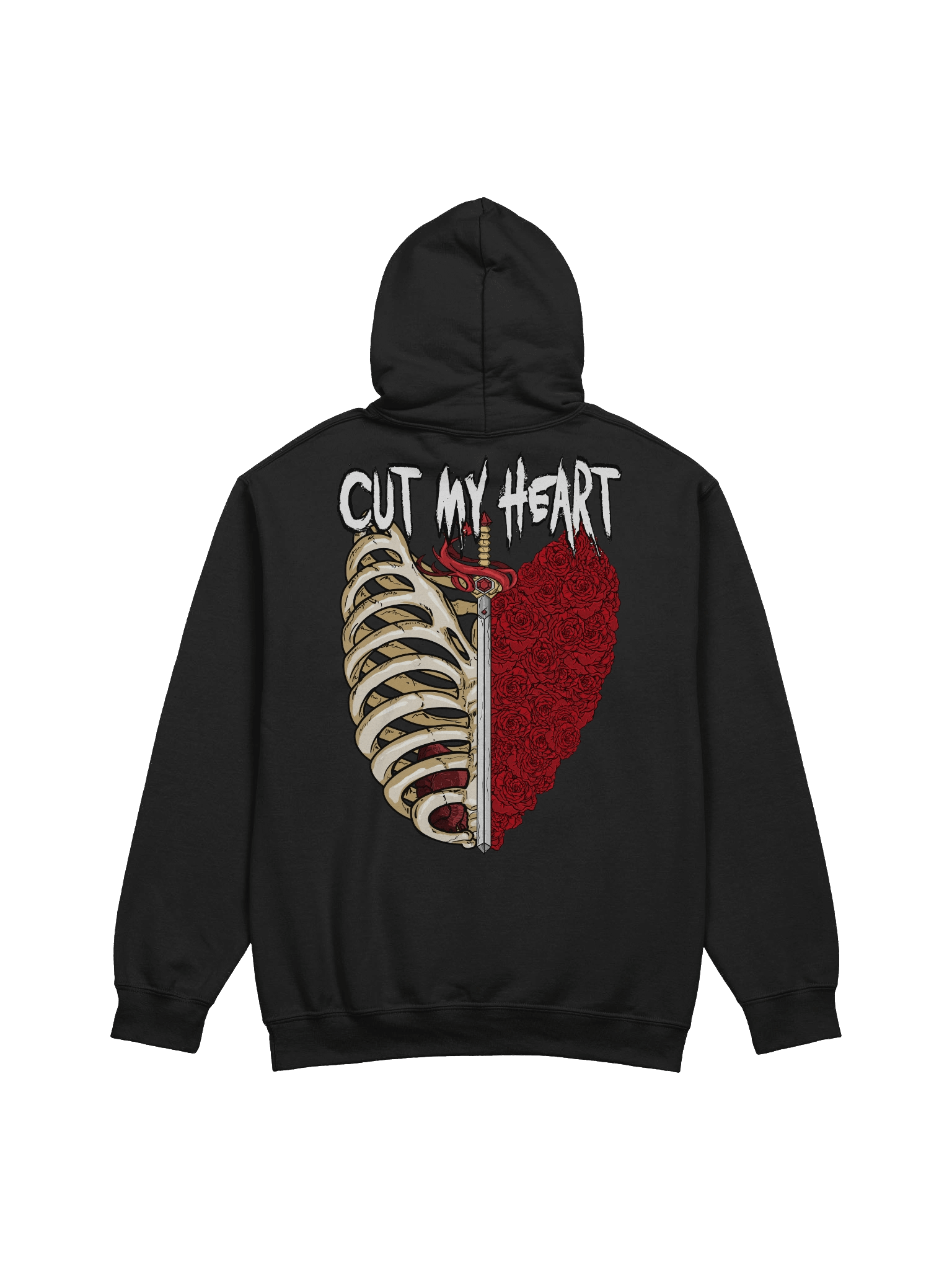 BxB Cut My Heart Hoodie ( Back Logo ) product image (6)