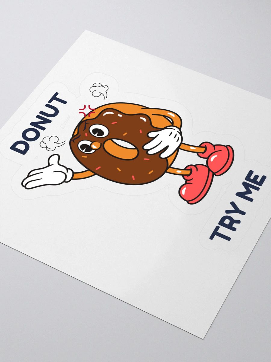 Donut Try Me — Sassy Foodie Sticker product image (9)