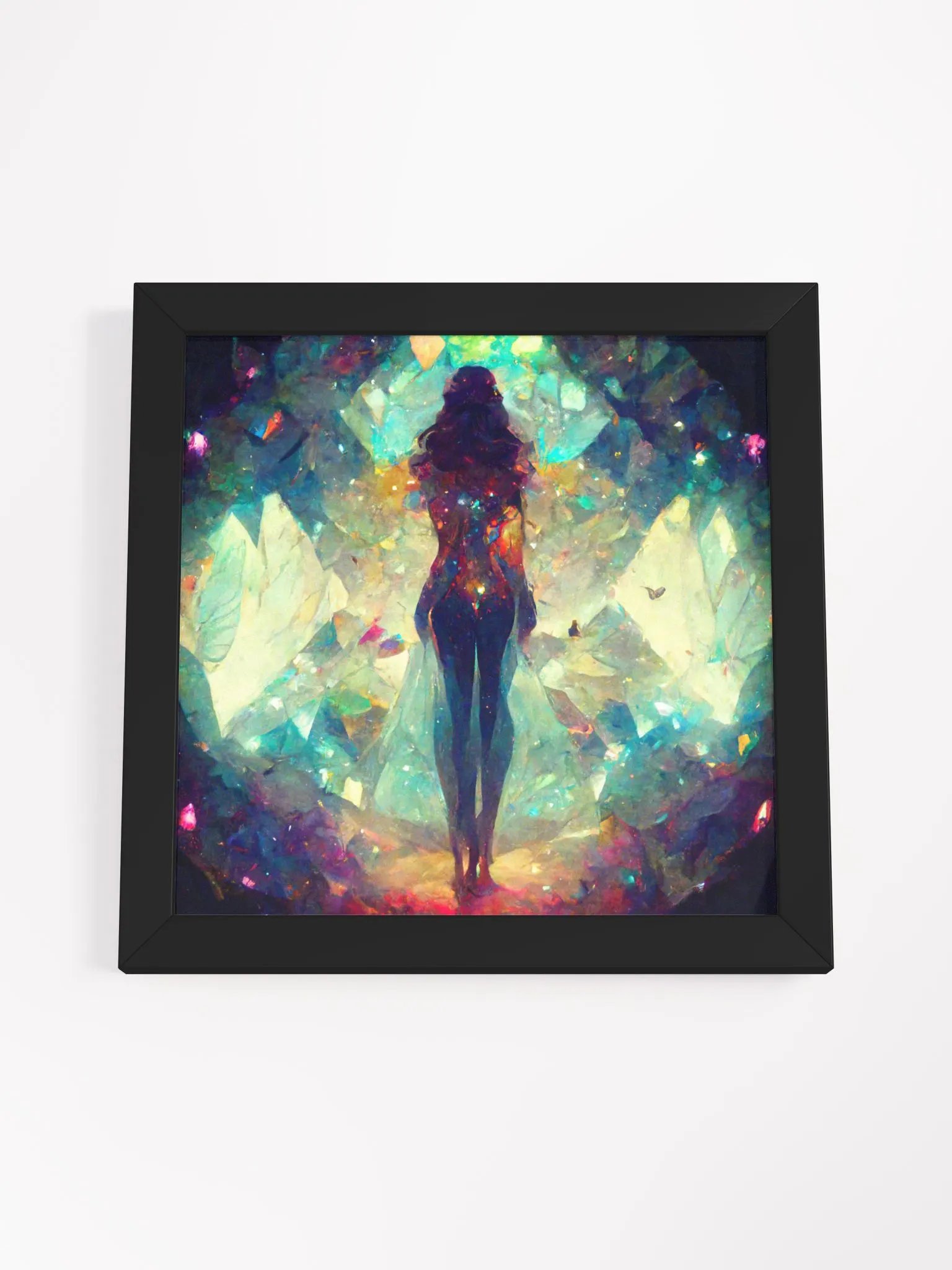 Vibrant Ayous Wood Framed Matte Poster product image (17)