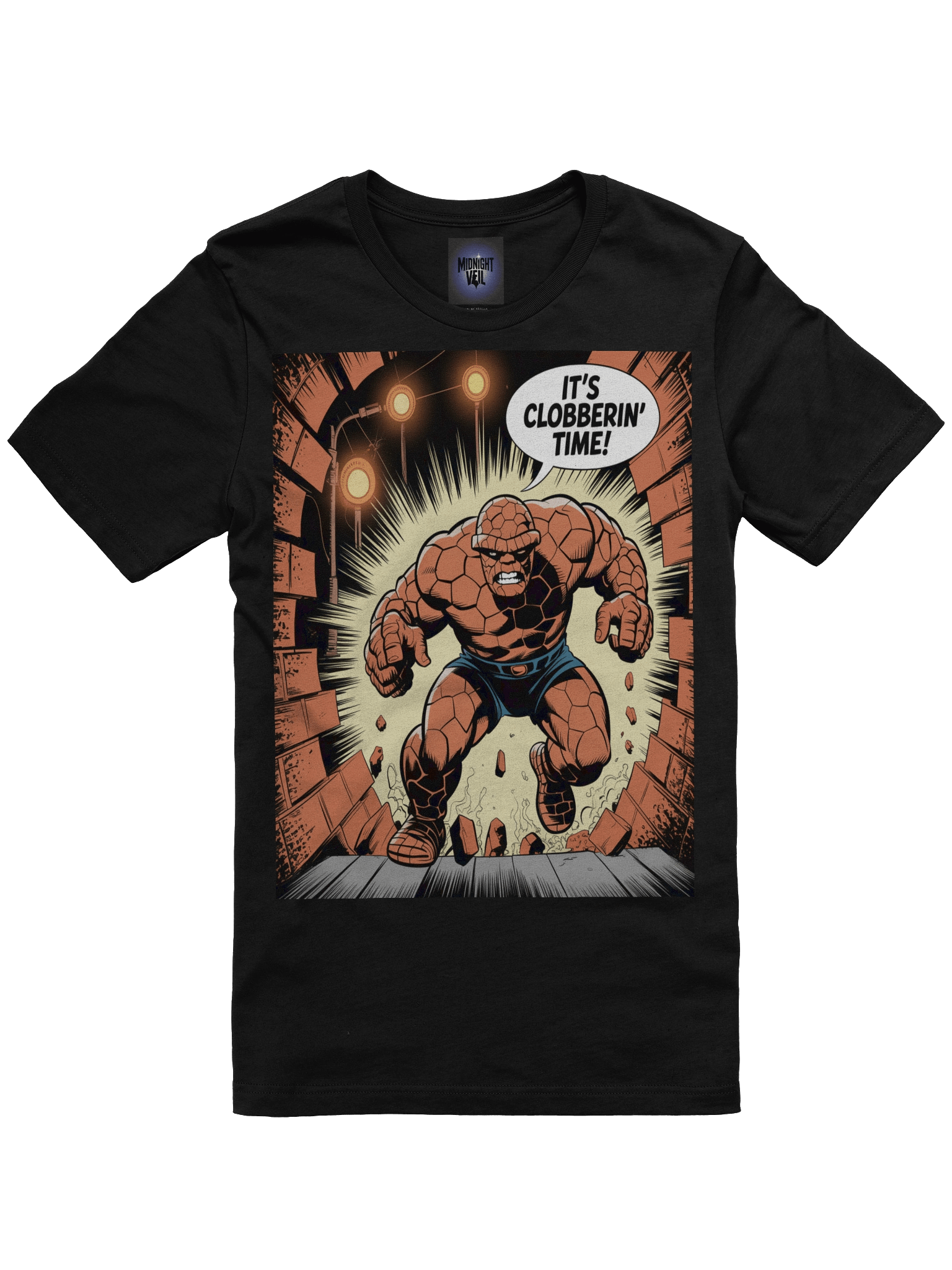 The Thing Clobberin' Time Supersoft T-Shirt – Ever-Lovin' Blue-Eyed Rampage product image (3)