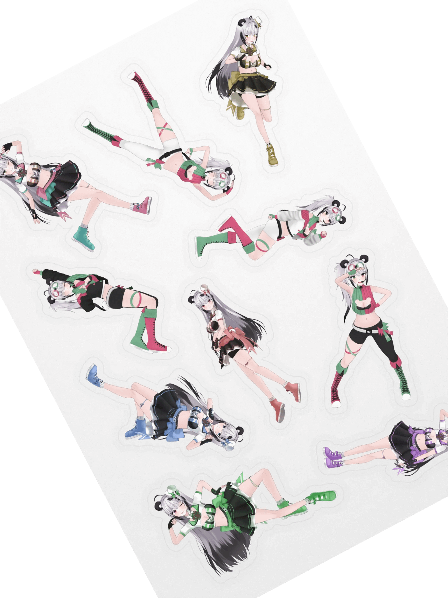 Utano Pandora 3D Model Collection Stickers product image (1)