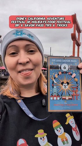 Here's everything you need to know about the Sip & Savor Pass at the Festival of Holidays in California Adventure! 
Magic Key...