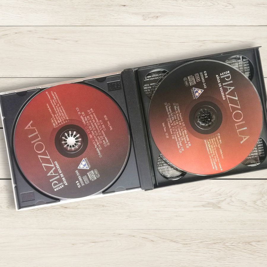 Astor Piazzolla - Anos De Soledad 3xCD Box Set, New Tango Music Album, Limited Edition Tango Nuevo Trilogy product image (3)