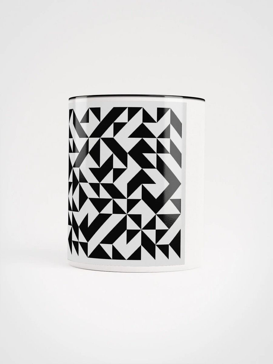 Abstract Geometric Harmony Ceramic Mug product image (10)