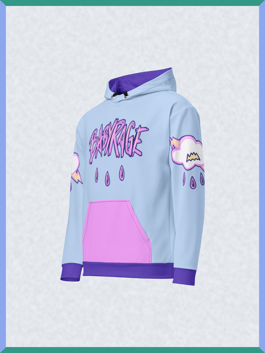 Baby Rage Pink Pocket - Pullover Hoodie product image (2)