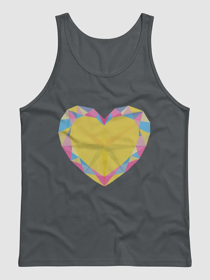 Crystal Heart Pansexual Pride Tank Top product image (1)