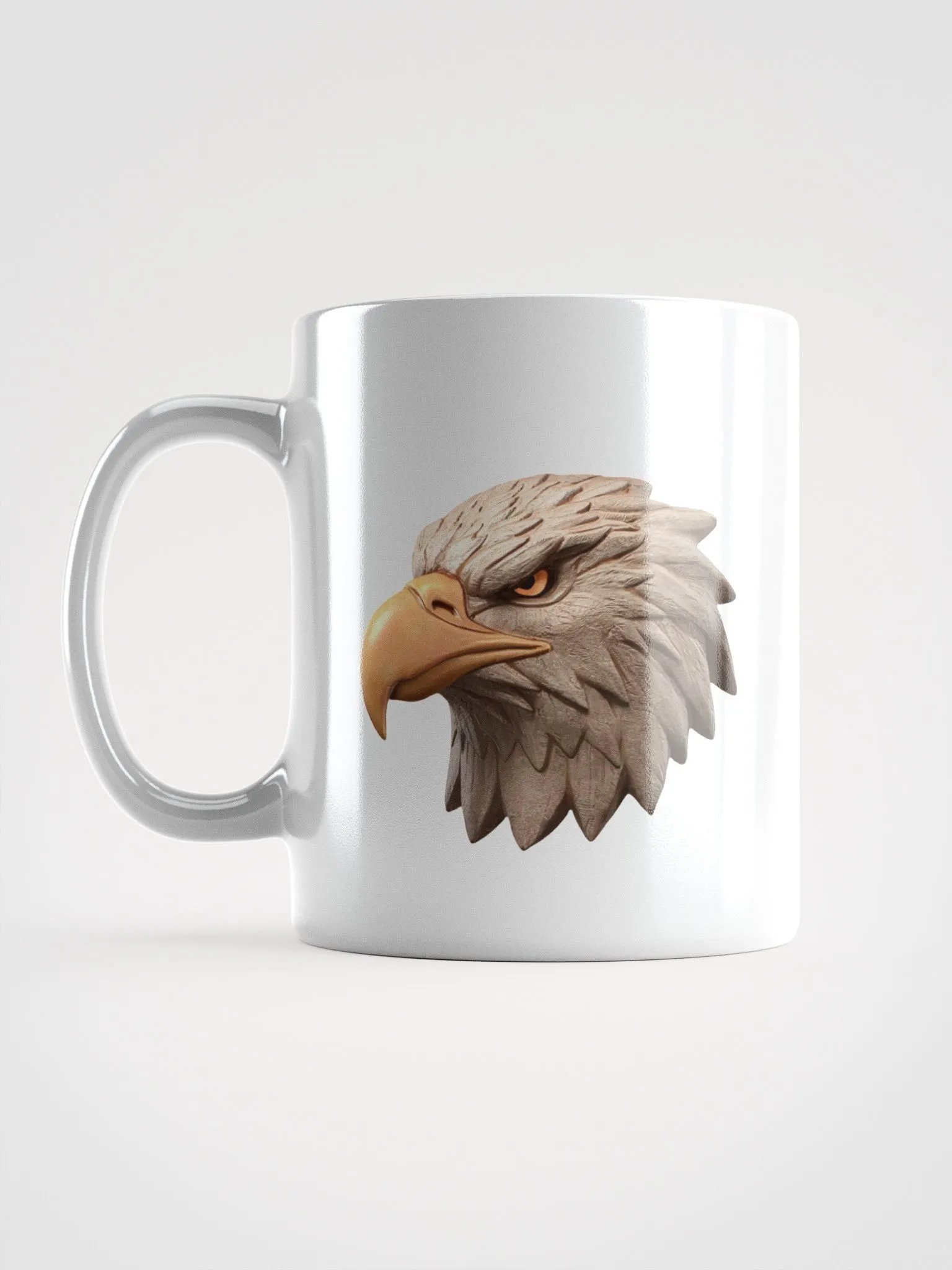 Majestic Eagle Head Sculpture Mug product image (17)