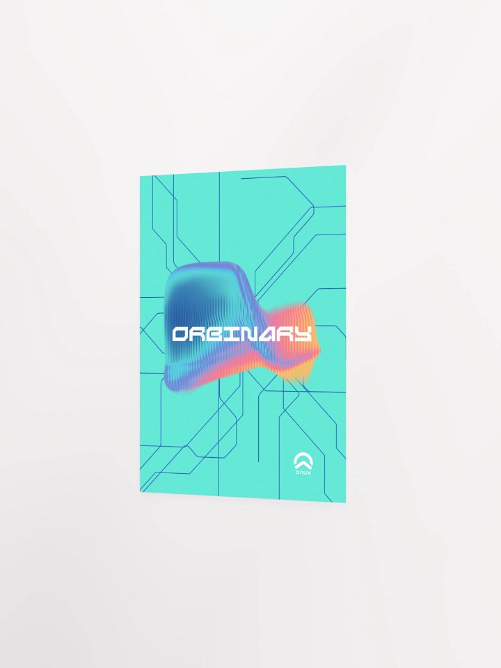 Onux - Orbinary - Poster | Album Cover product image (1)