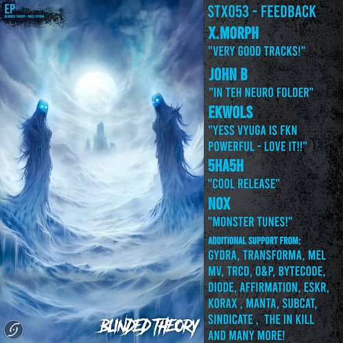 Massive love to everyone supporting Blinded Theory and the ice-cold release “Pass / Vyuga”! ❄️🔥

The feedback has been unreal...