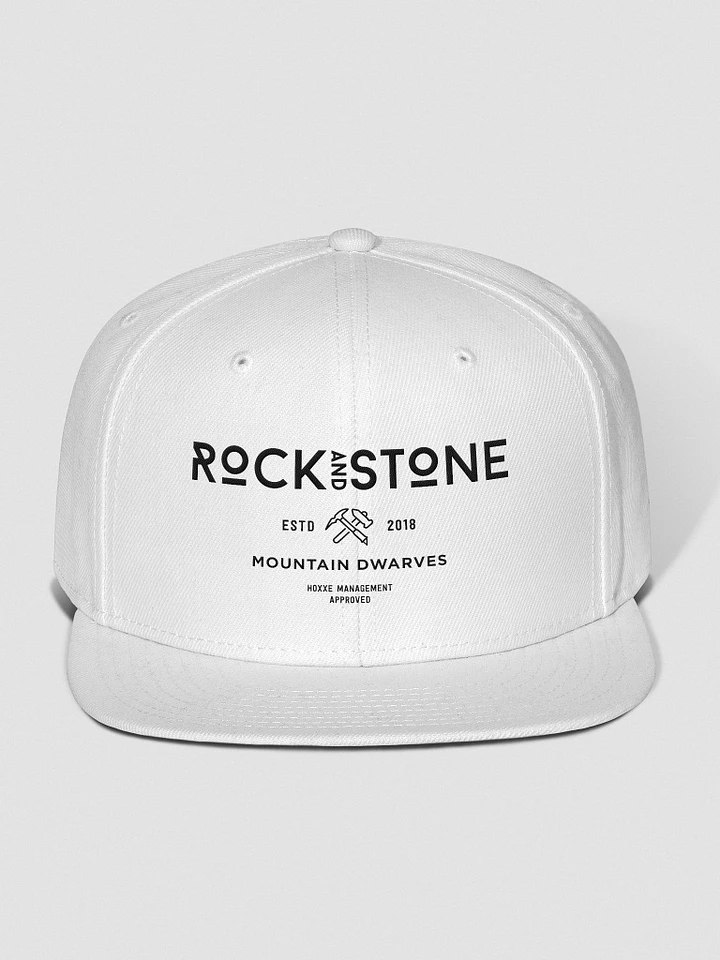 Deep Rock Galactic Rock & Stone Otto Wool Blend Snapback Cap product image (1)