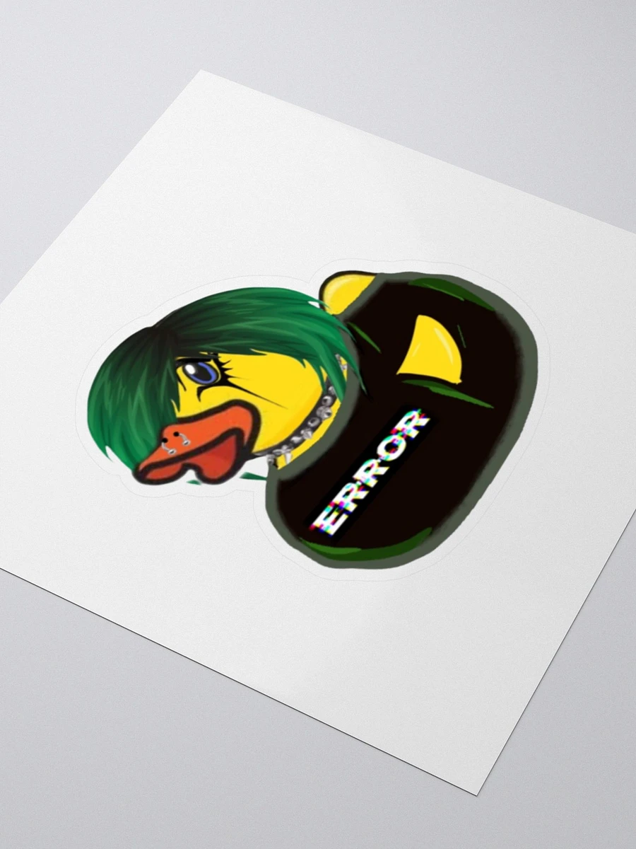 Goth Duck Kiss Cut Stickers product image (3)
