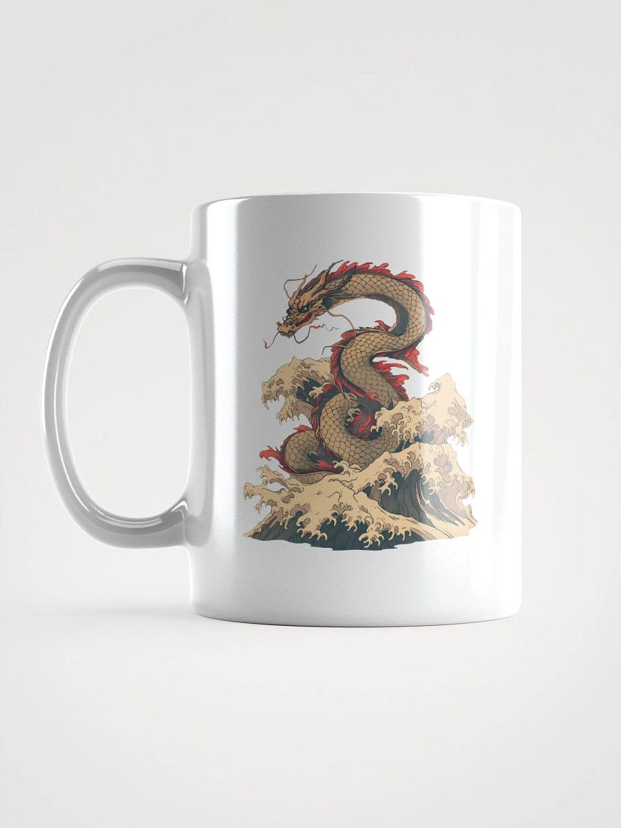 Sea Dragon Monster Vintage Art Ikuchi Mug product image (6)