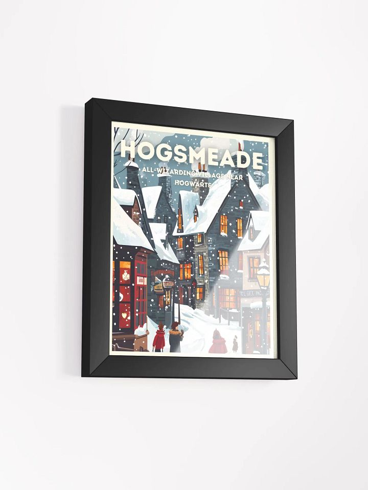 Hogsmeade Village Vintage Travel Poster product image (2)