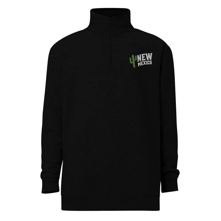 New Mexico Cactus Left Side Embroidery Half Zip product image (2)