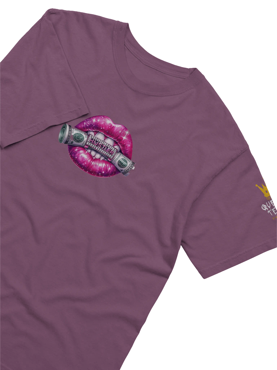 Hustler Lips Bling T-Shirt product image (25)